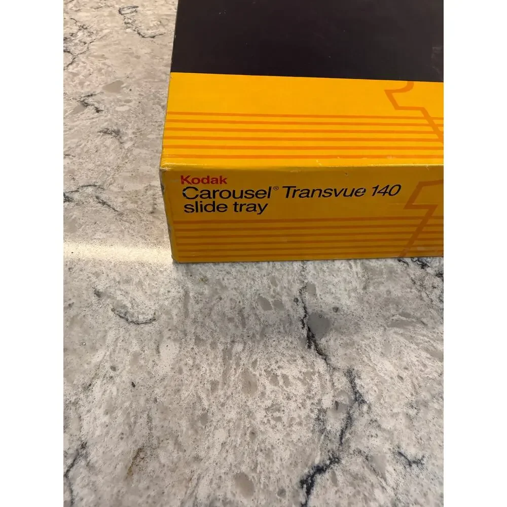 Vintage Kodak Transvue 140 Slide Tray Open Box JL